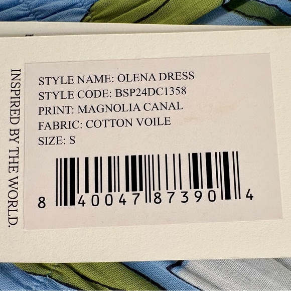 New💕 Banjanan Olena Dress - Magnolia Canal ~Size Small With Pockets!*BNWT* $370 - Picture 4 of 16